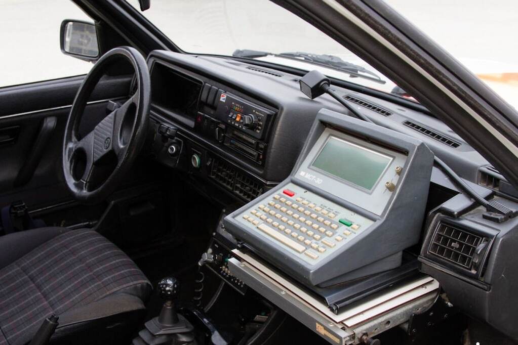 Volkswagen Golf GTI of the Belgian Rijkswacht
