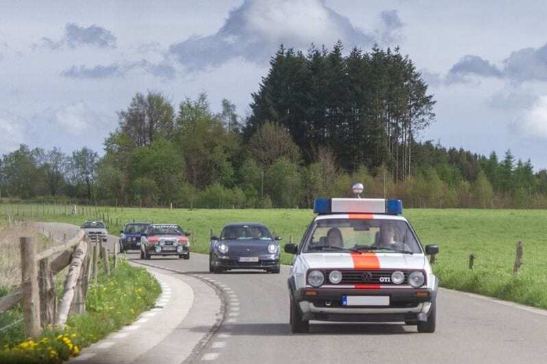 Volkswagen Golf GTI of the Belgian Rijkswacht