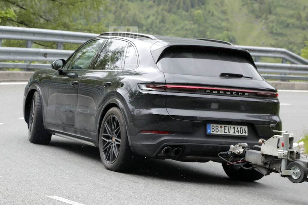 Porsche Cayenne Spyshots
