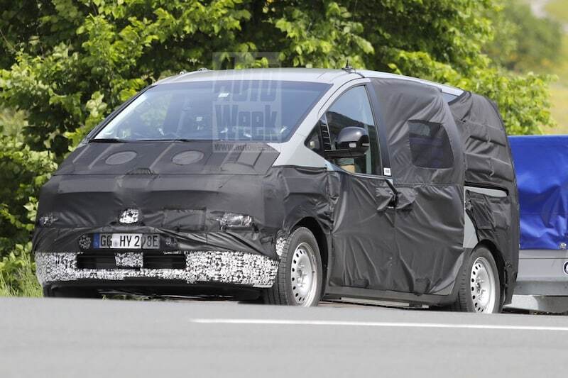 Hyundai Staria Spyshots