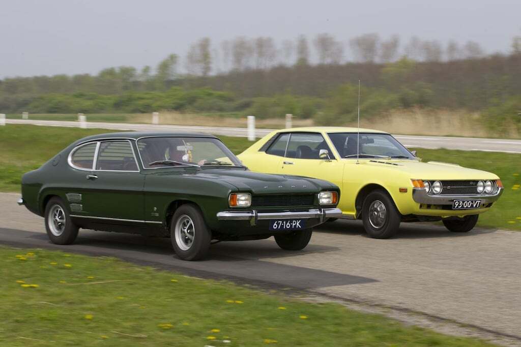 Ford Capri vs Toyota Celica