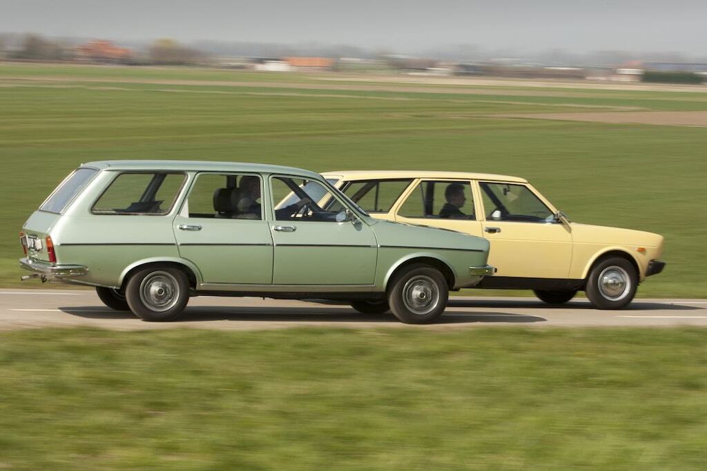 Renault 12 Break and Fiat 131 Mirafiori Family