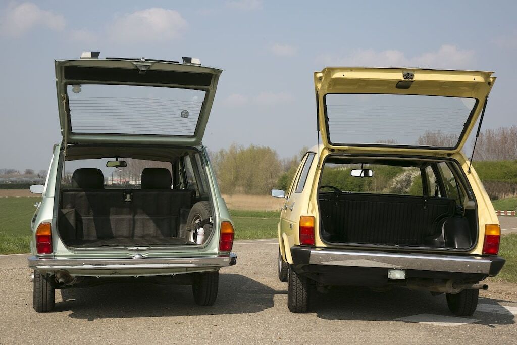 Renault 12 Break and Fiat 131 Mirafiori Family