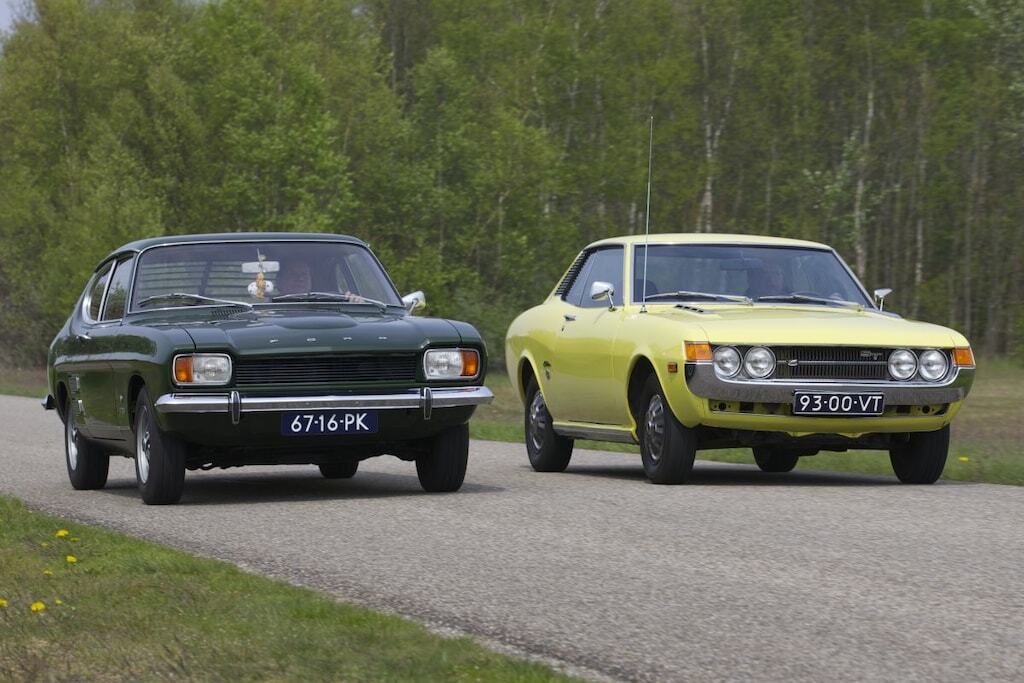 Ford Capri vs Toyota Celica