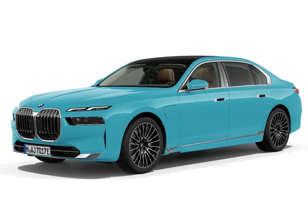 BMW Individual lacquer colors Special Request Configurator