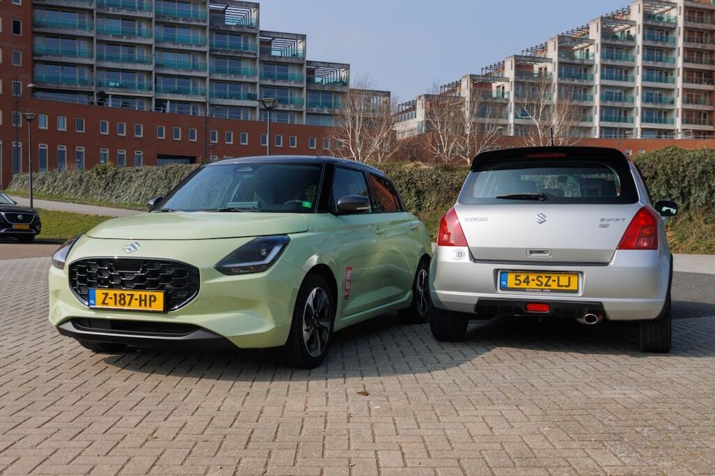 Suzuki Swift old and new