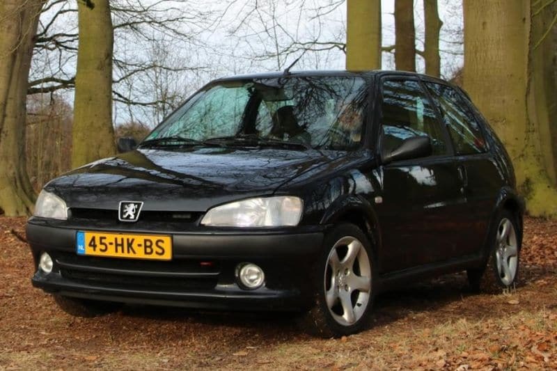 Peugeot 106 in my first car