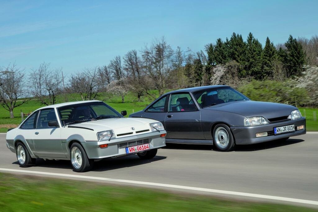 Opel Manta with Omega Neus Irmscher Opium