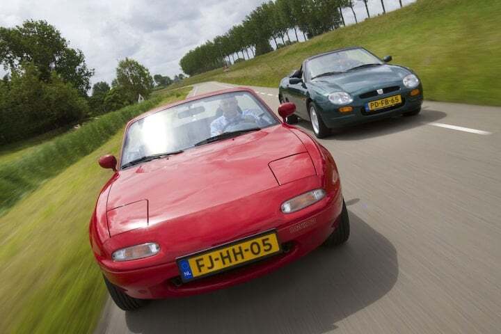 Mazda MX-5 vs. MG F