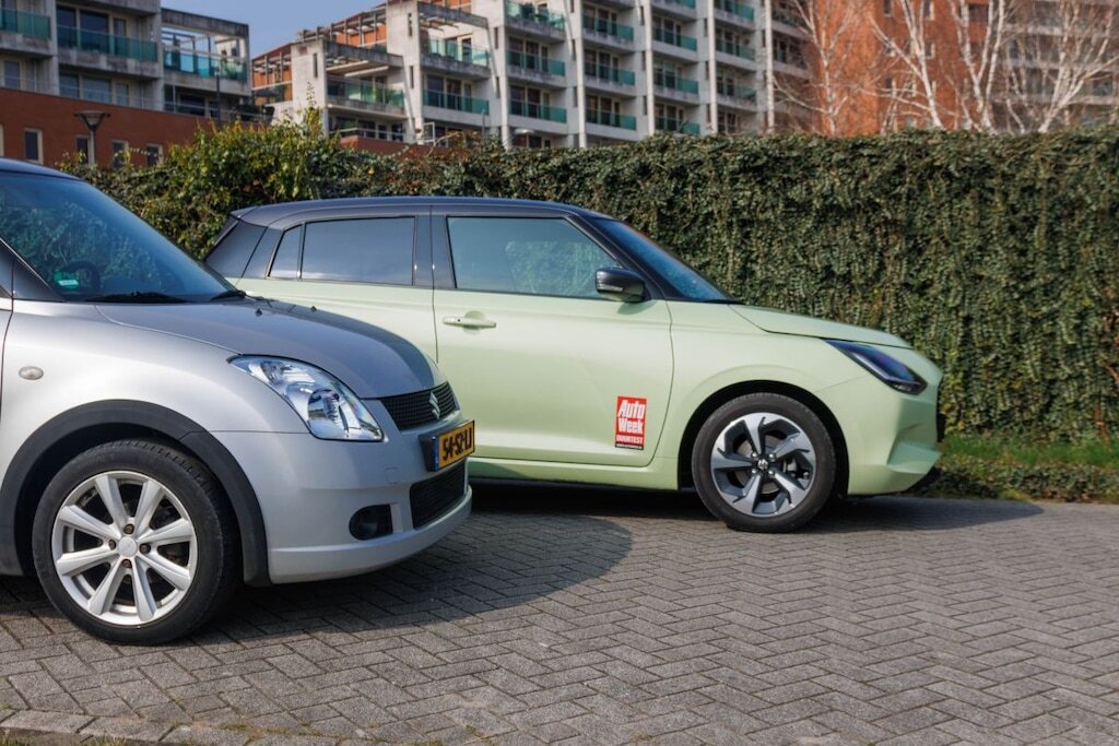 Suzuki Swift old and new