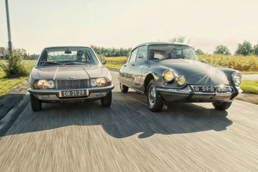 Citroen DS 21 and NSU RO80