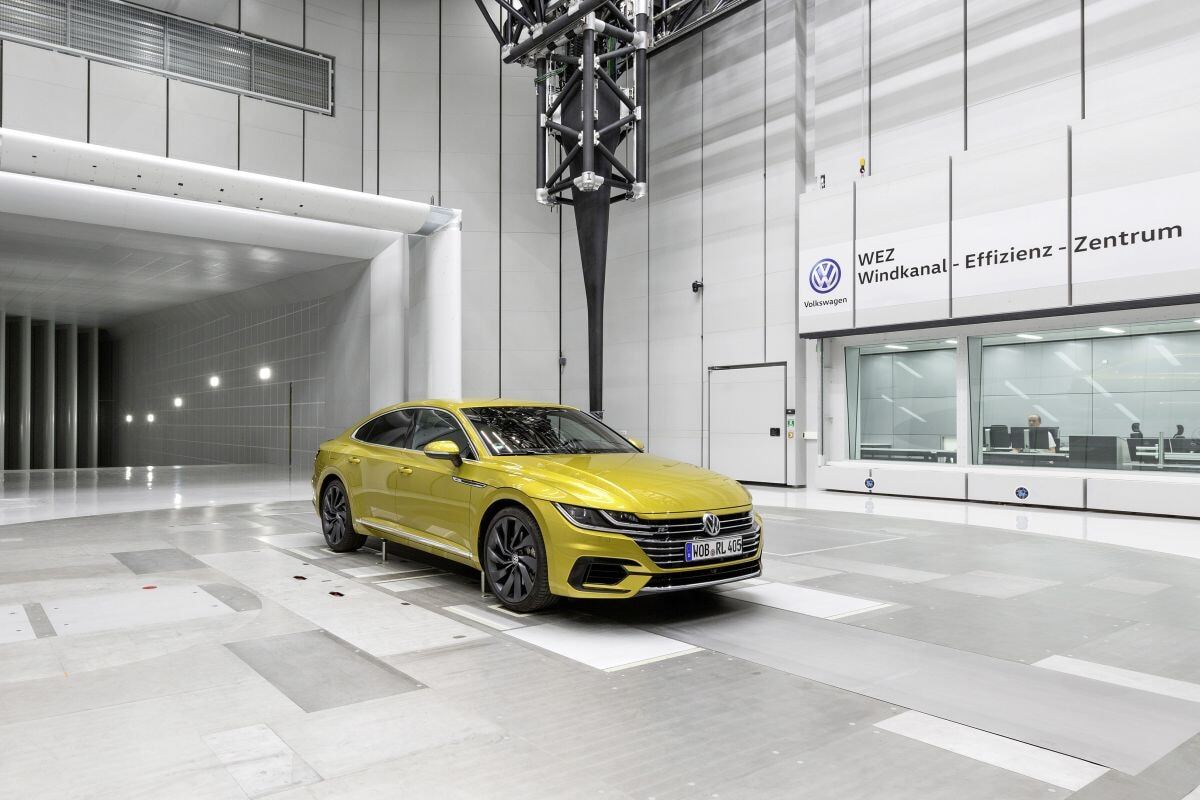 Wind tunnel Volkswagen