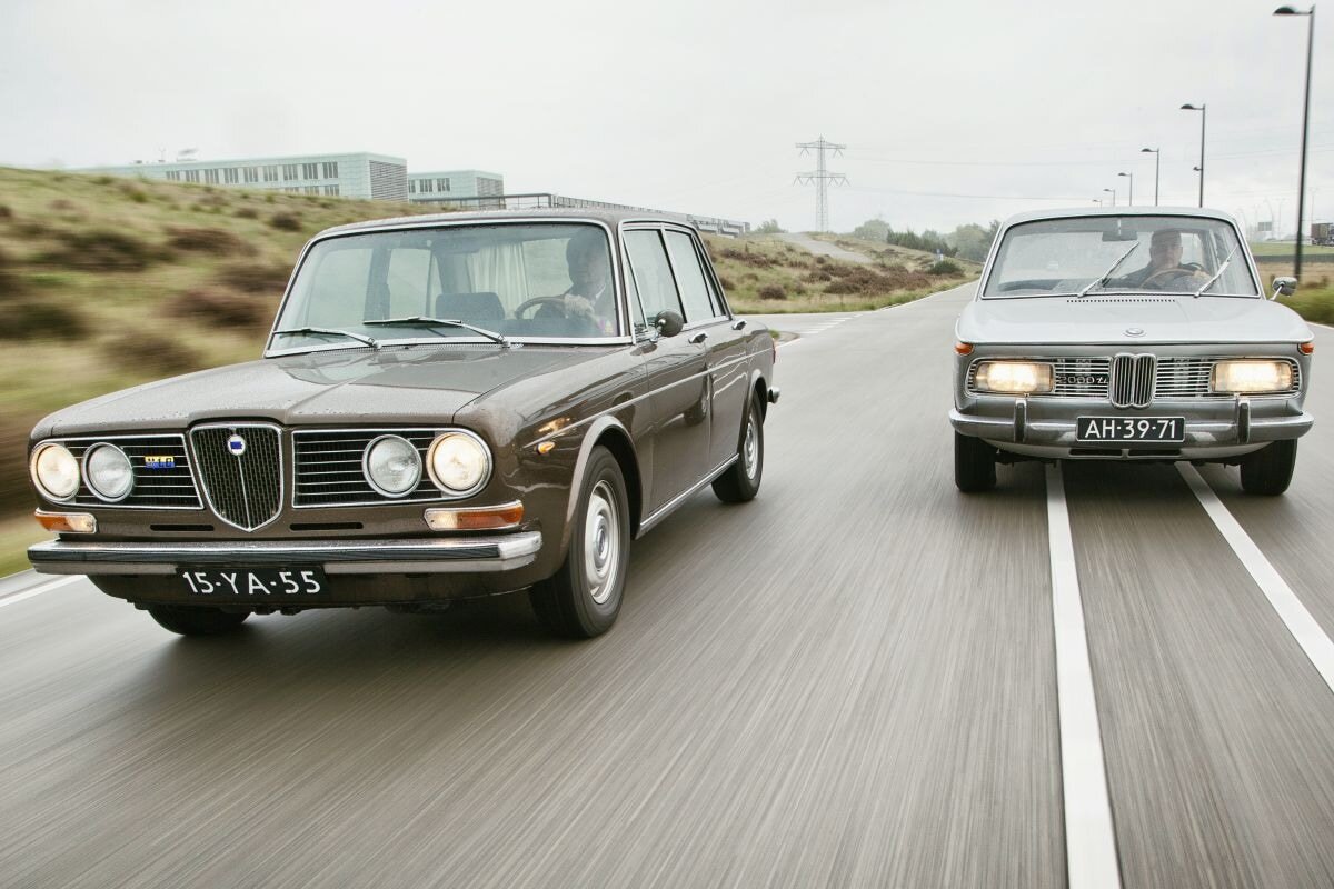Lancia 2000 and BMW 2000 Classics, Sedans