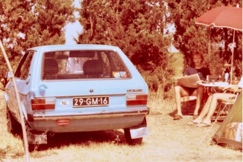 Jan-Willem with His Audi 50
