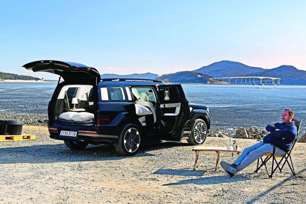 Camping with a Hyundai Santa Fe