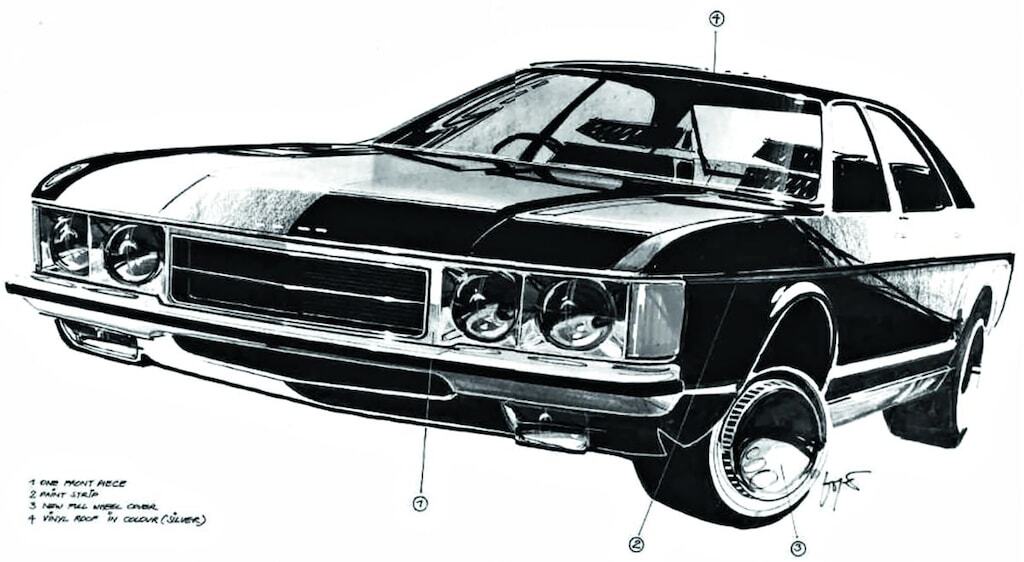 Design proposals Ford Granada