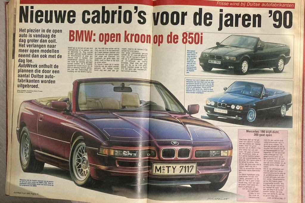 BMW Cabriolets 1990