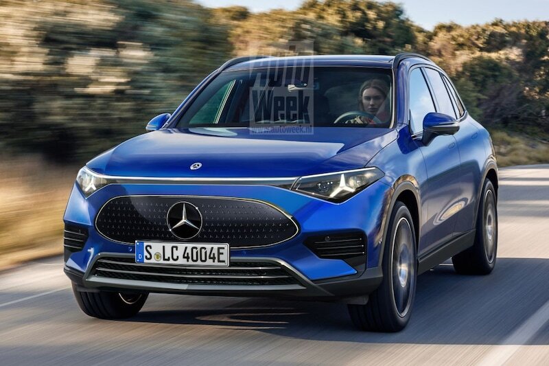 Mercedes-Benz GLC with EQ-Technology (Illustration: Larson)