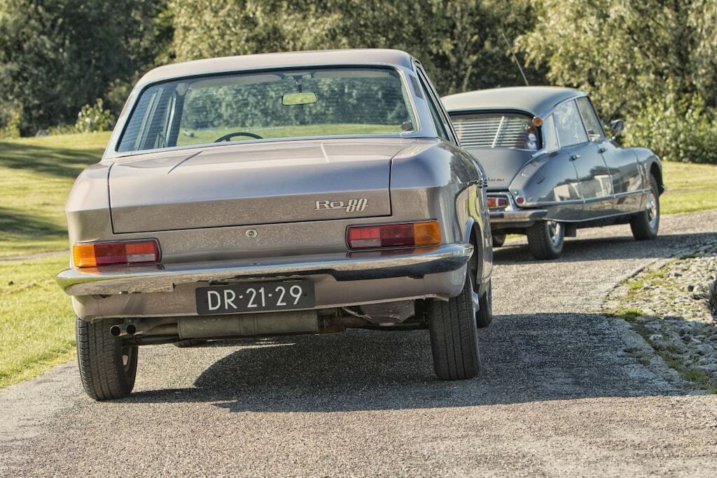 Citroen DS 21 and NSU RO80