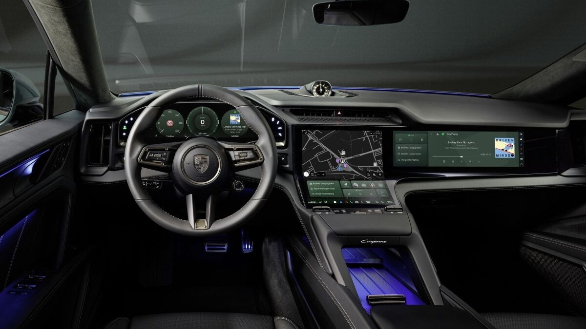 Interior Porsche Cayenne Electric