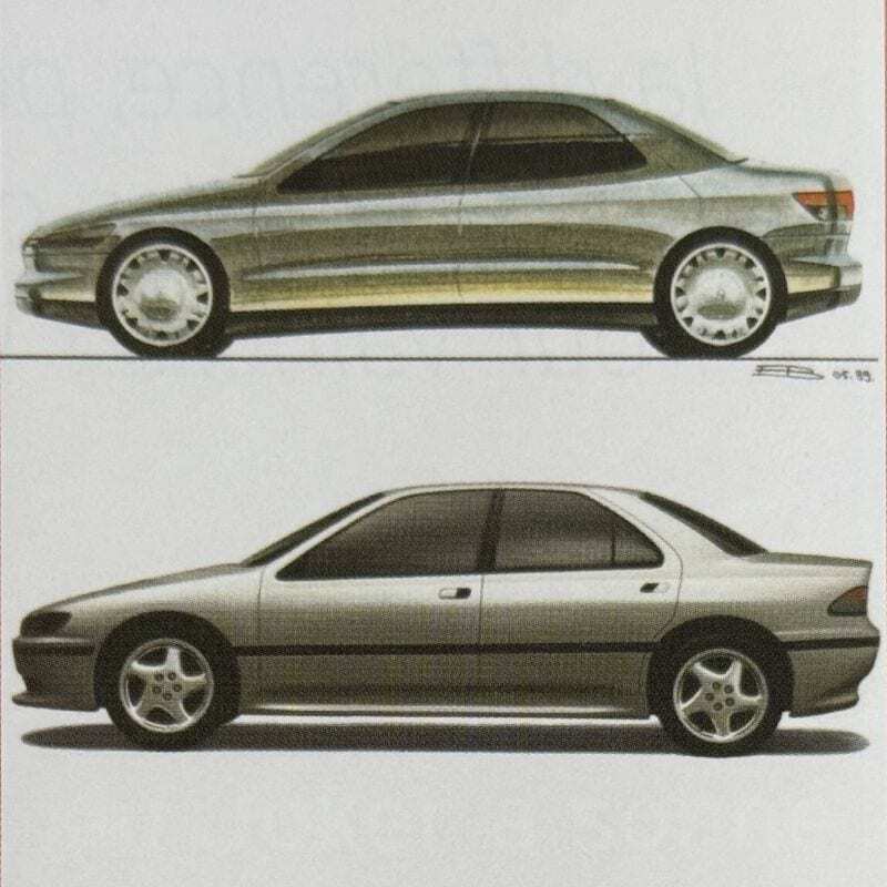 Peugeot 406 Design proposals