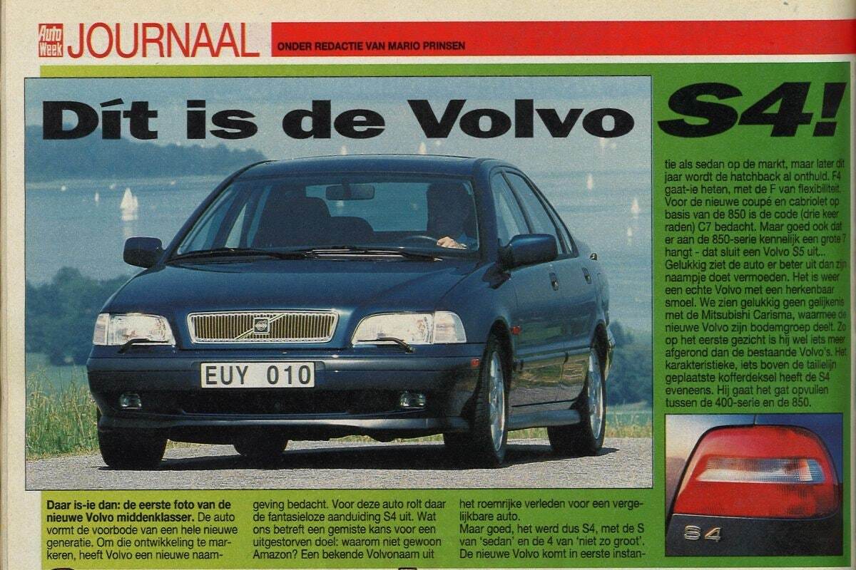 Volvo S40 Announced As S4