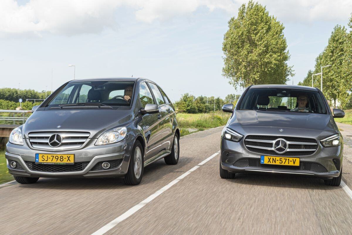 Mercedes-Benz B-Class Old and New