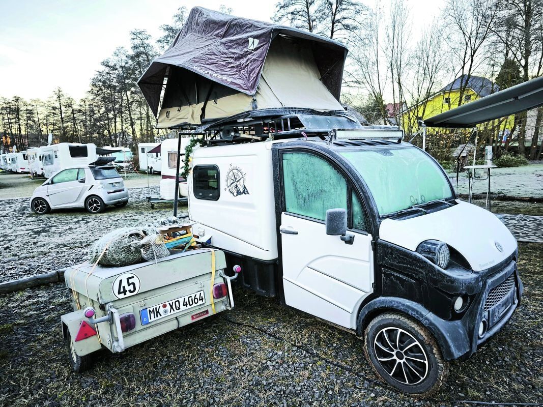 Mini camper based on Aixam