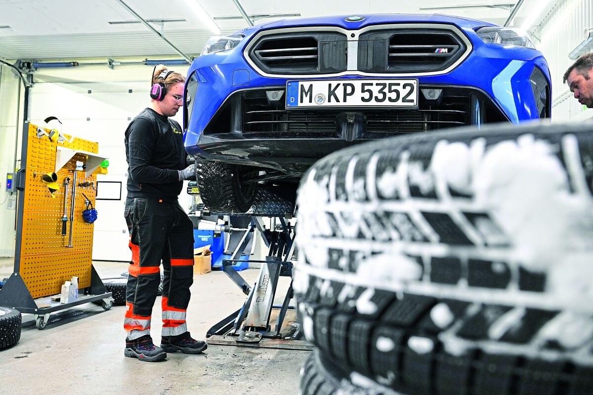 Winter tire test 2025