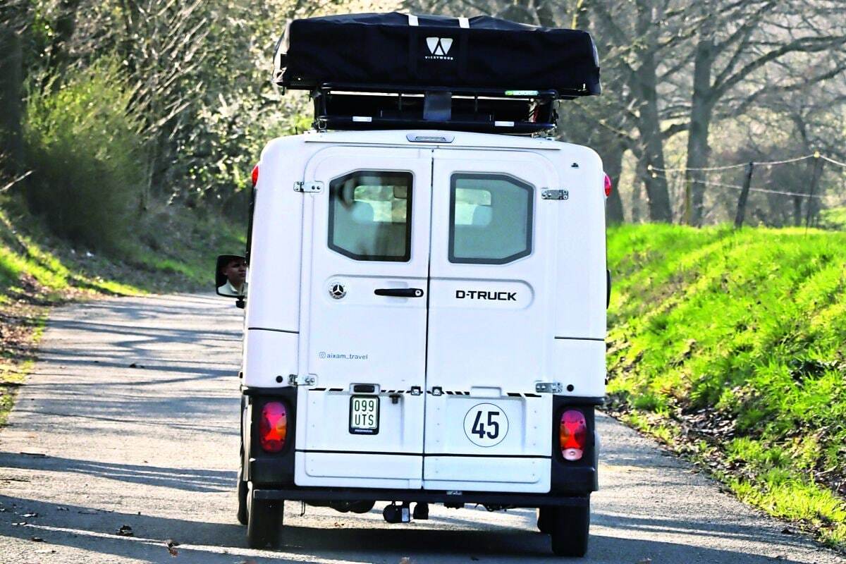 Mini camper based on Aixam