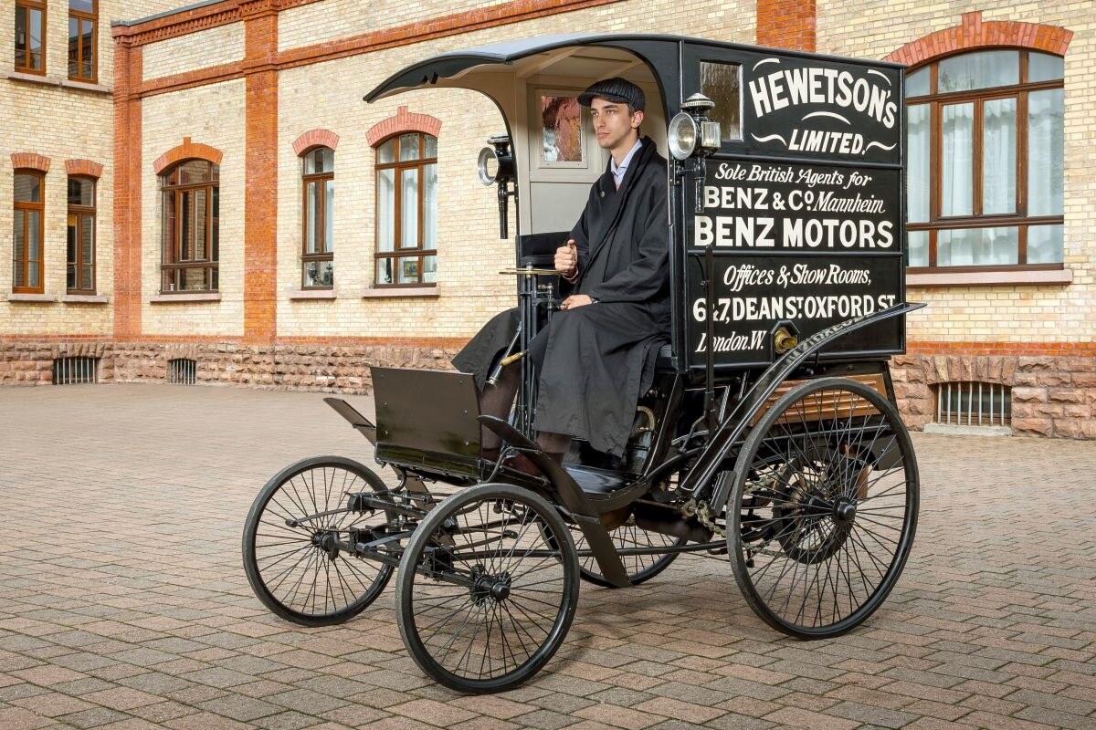 The very first van from Mercedes-Benz