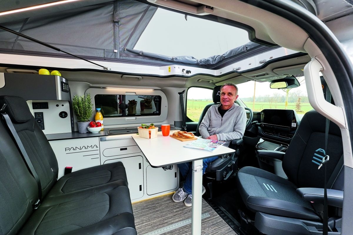 Ford Transit PHEV conversion camper plug-in hybrid