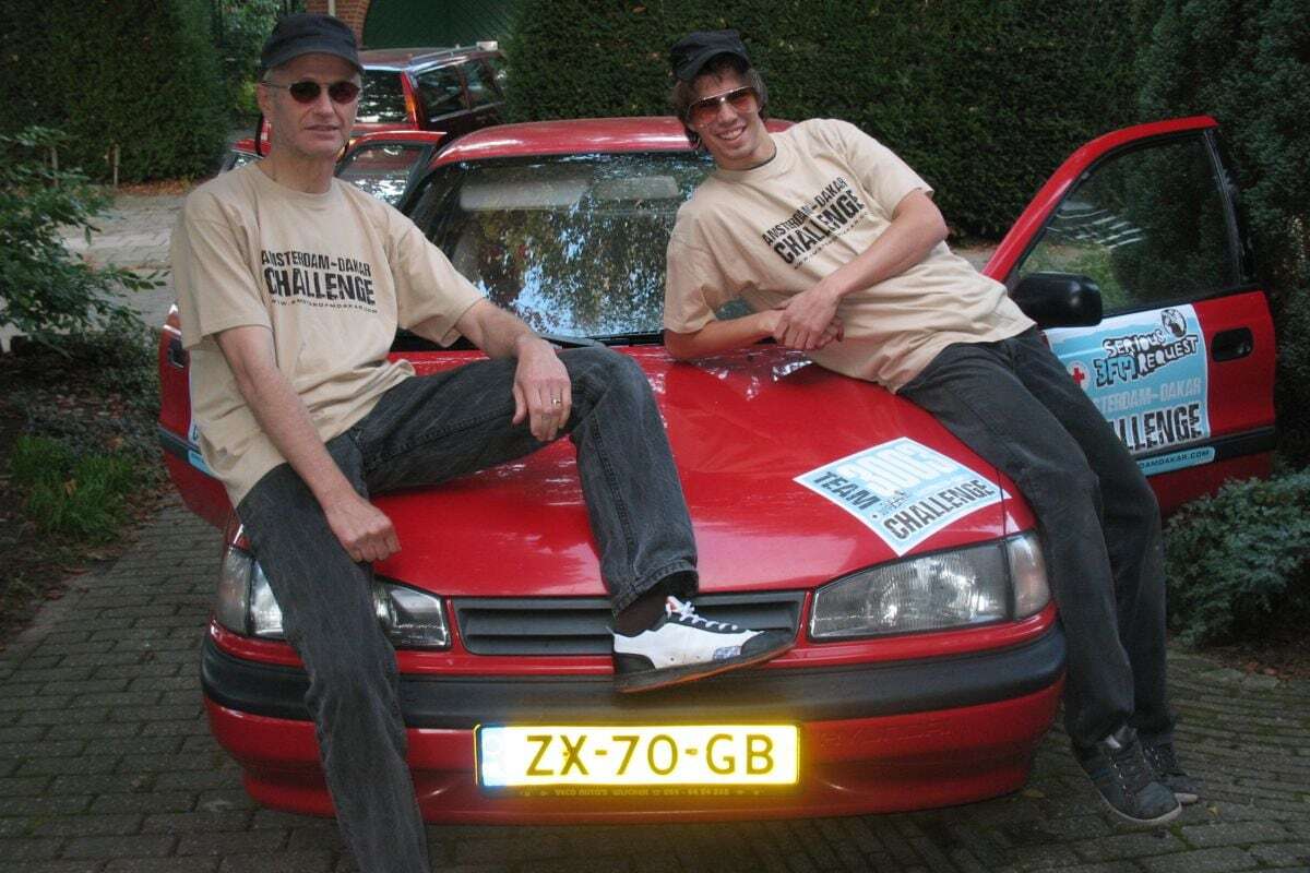 Hyundai Lantra in My First Car, to the Sahara