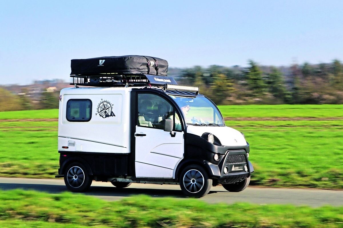 Mini camper based on Aixam