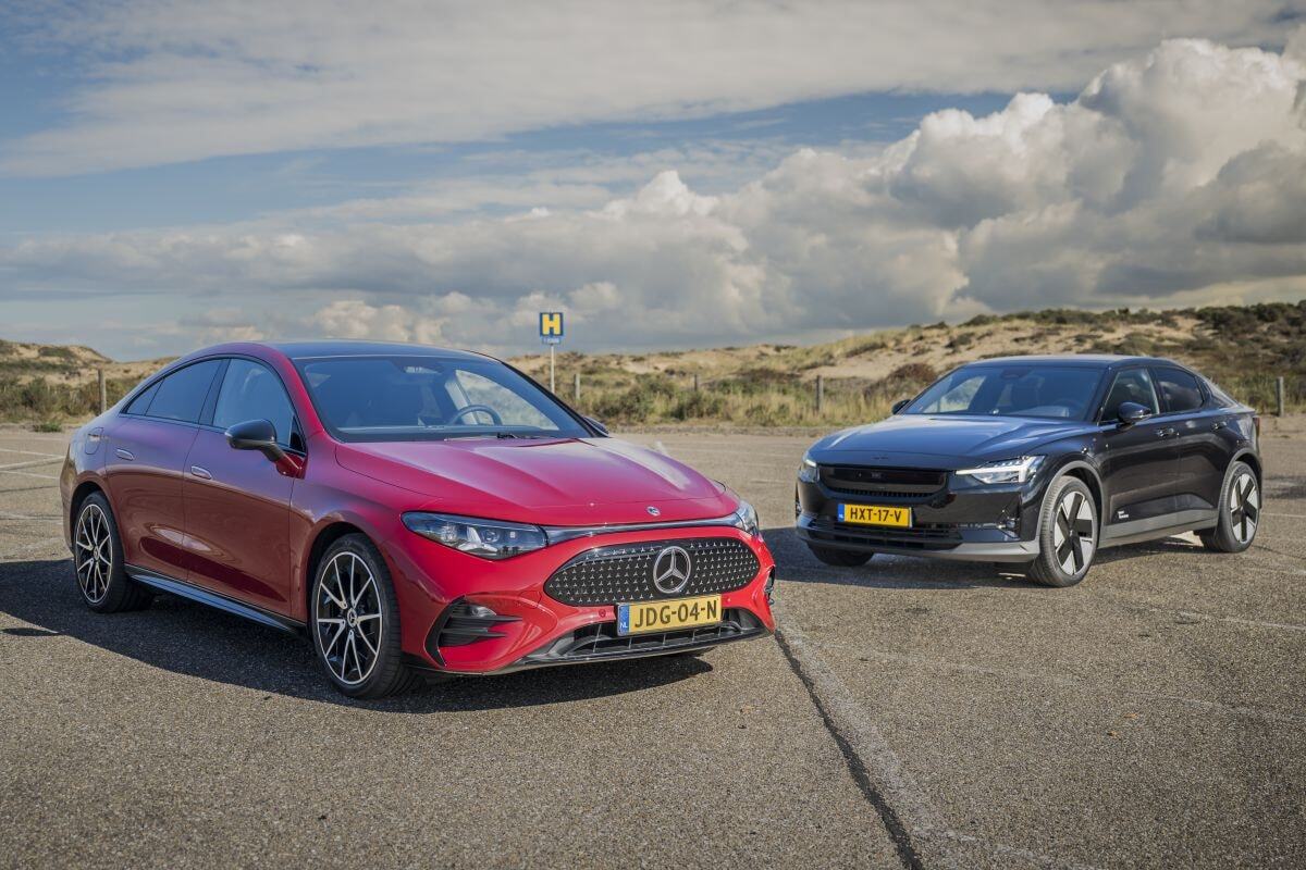 Mercedes CLA vs Polestar 2