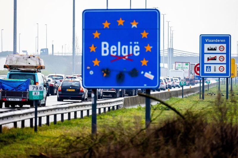 Belgium, traffic, signs, Flanders - ANP photo