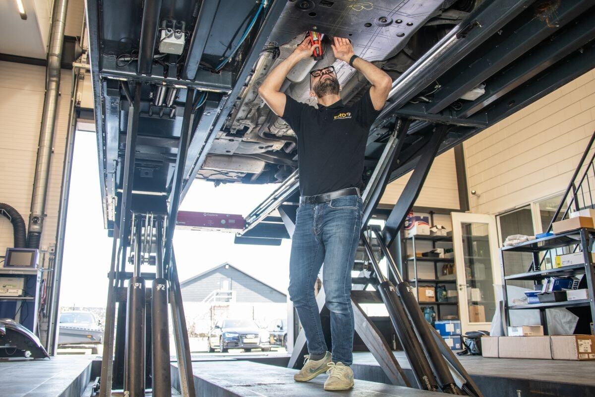 purchase inspection of a used car