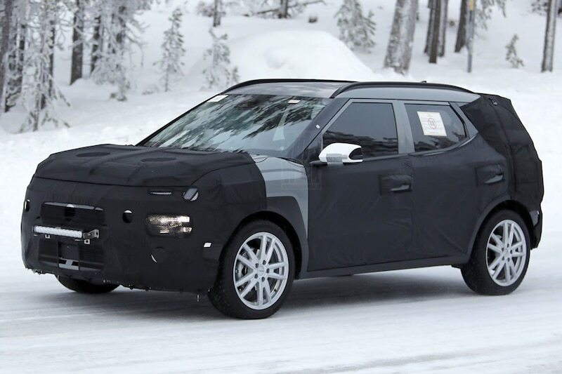 Spy shots Hyundai Bayon