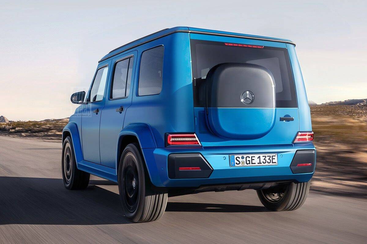 Mercedes-Benz G-Class render Larson