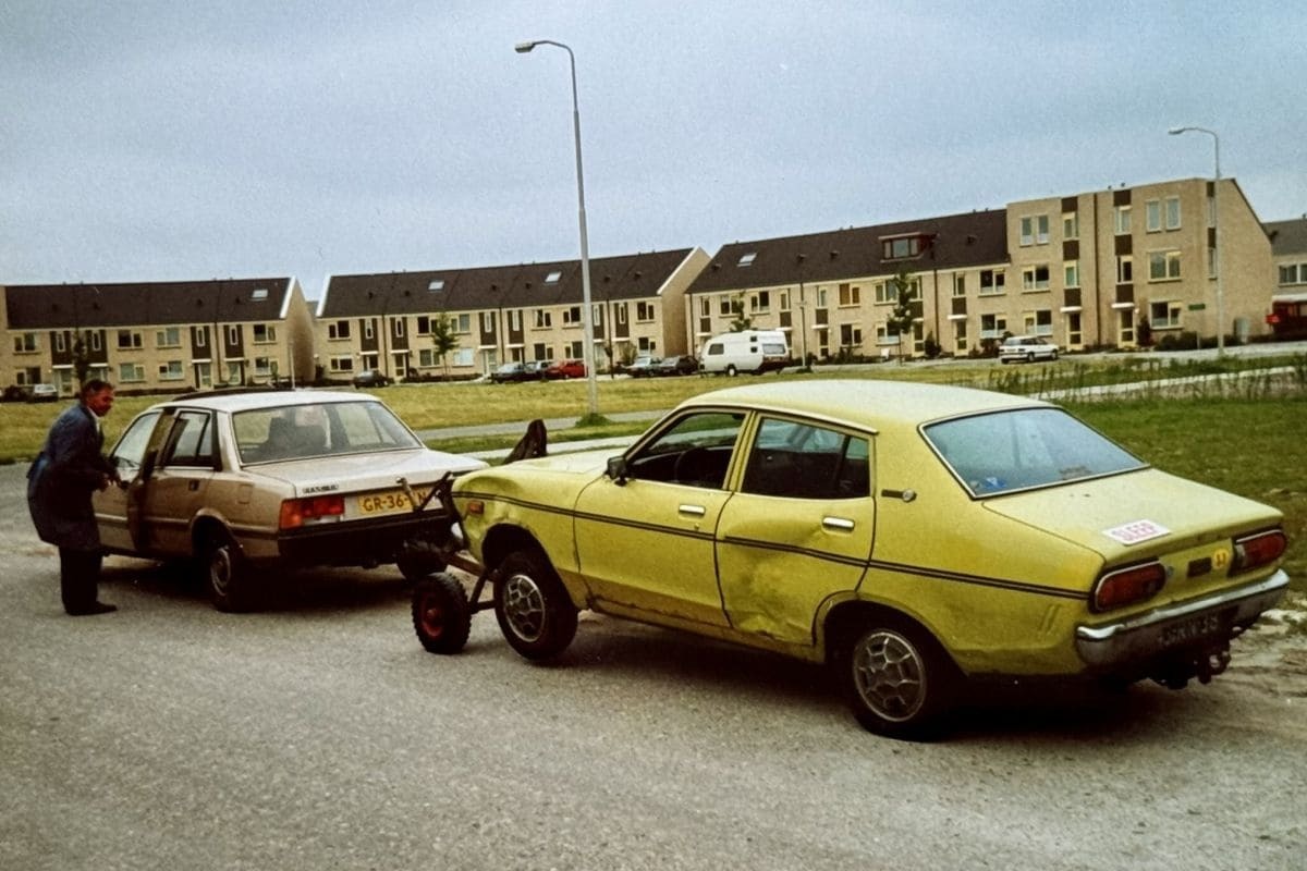 Datsun 120Y in My First Car
