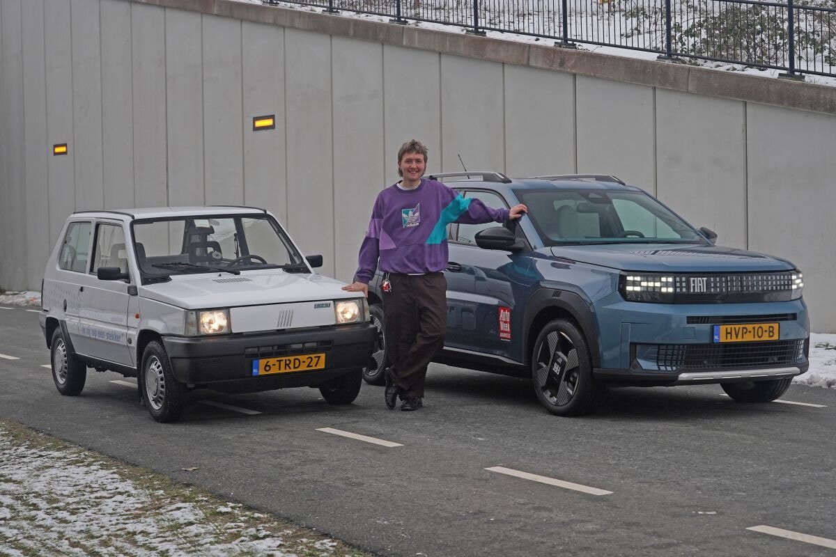 Fiat Grande Panda Electric meets Fiat Panda Elettra