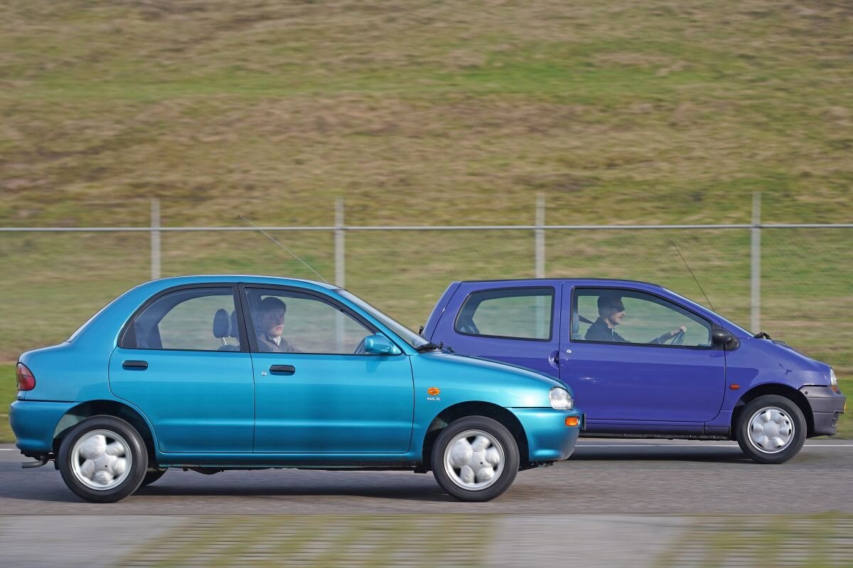 Mazda 121 and Renault Twingo
